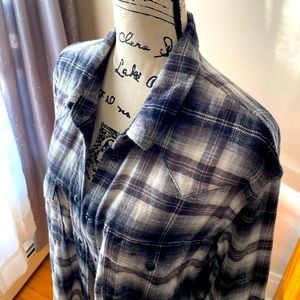 American Eagle Plaid Flannel